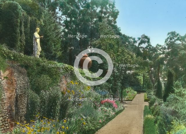 "Burrwood," Walter Jennings house, Cold Spring Harbor, New York, 1916. Creator: Frances Benjamin Johnston.