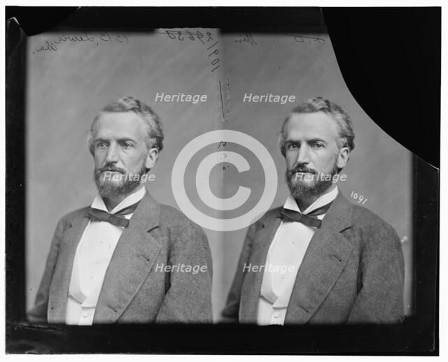 Burwell Boykin Lewis of Alabama, 1865-1880. Creator: Unknown.