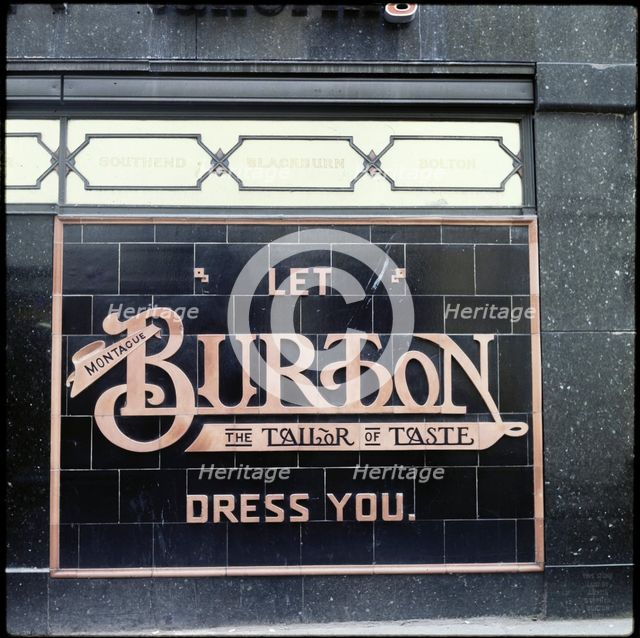 Burton, 16-18 High Street, Abergavenny, Monmouthshire, Wales, 1970-2010. Creator: Nicholas Anthony John Philpot.