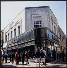 Burton, 16-18 High Street, Abergavenny, Monmouthshire, Wales, 1980s-1990s. Creator: Nicholas Anthony John Philpot