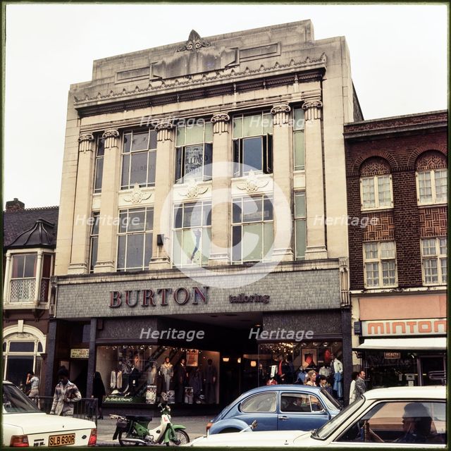 Burton,  1-3 High Road, Wood Green, Haringey, London, 1976-1989. Creator: Nicholas Anthony John Philpot.