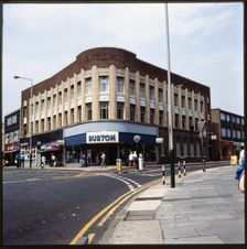 Burton, 127-133 High Street, Hornchurch, Havering, London, 1970s-1990s. Creator: Nicholas Anthony John Philpot