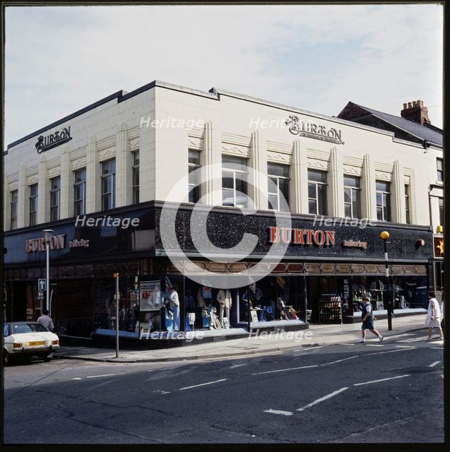Burton, 13-14A Saville Street West, North Shields, North Tyneside, North Tyneside, 1976-1989. Creator: Nicholas Anthony John Philpot.