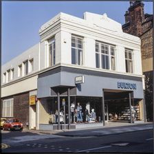 Burton, 27-29 Market Street, Longton, Stoke-on-Trent, 1980s-1990s. Creator: Nicholas Anthony John Philpot