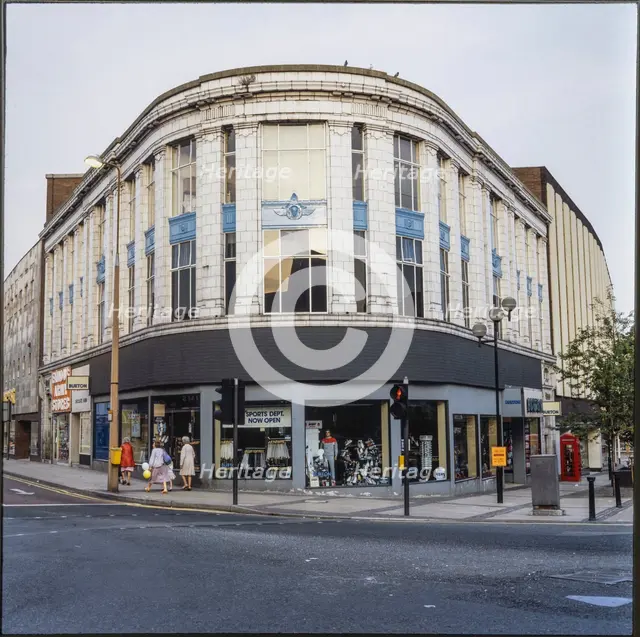 Burton,  2-8 Queen Street, Barnsley, 1980s. Creator: Nicholas Anthony John Philpot.