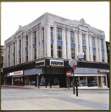 Burton, 22-24 Old Market, Halifax, Calderdale, 1970s-1980s. Creator: Nicholas Anthony John Philpot
