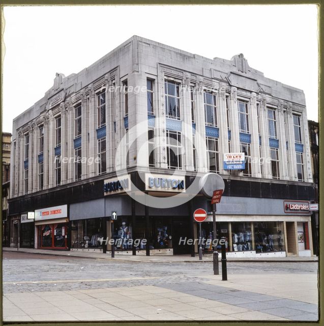 Burton, 22-24 Old Market, Halifax, Calderdale, 1970s-1980s. Creator: Nicholas Anthony John Philpot.
