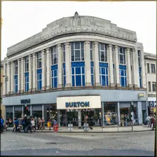 Burton, 6-8 High Street, Paisley, Renfrewshire, Scotland, 1970s-1980s. Creator: Nicholas Anthony John Philpot