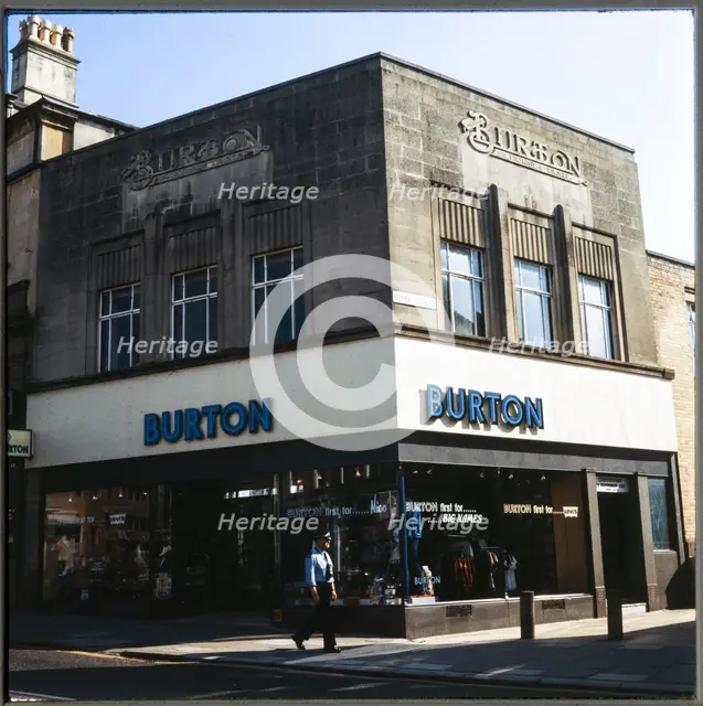 Burton, Market Place, Chippenham, Wiltshire, 1970s-1980s. Creator: Nicholas Anthony John Philpot.