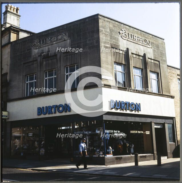 Burton, Market Place, Chippenham, Wiltshire, 1970s-1980s. Creator: Nicholas Anthony John Philpot.