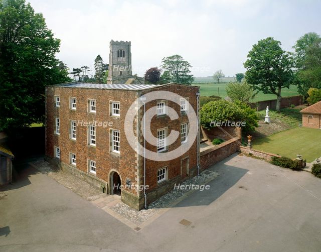 Burton Agnes Manor House, North Humberside, East Riding of Yorkshire, c1980-c2017. Artist: Unknown.