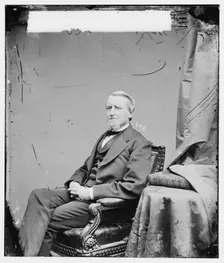 Burton Chauncey Cook of Illinois, between 1860 and 1875. Creator: Unknown
