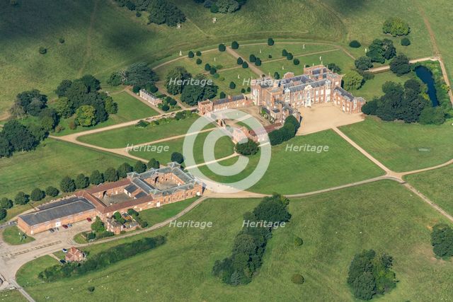 Burton Constable Hall country house and stables, East Riding of Yorkshire, 2024. Creator: Robyn Andrews.