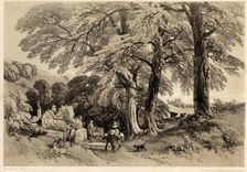 Bury Hill, Dorking, 1825-1849. Creator: James Duffield Harding