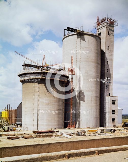 Bury St Edmunds Sugar Beet Factory, Bury St Edmunds, St. Edmundsbury, Suffolk, 7 - 12 May 1973. Creator: John Laing plc.