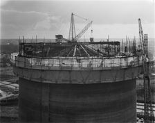 Bury St Edmunds Sugar Beet Factory, Bury St Edmunds, St. Edmundsbury, Suffolk, 22/03/1982. Creator: John Laing plc