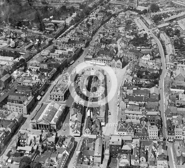 Bury St Edmunds, Suffolk, June 1920. Artist: Aerofilms.