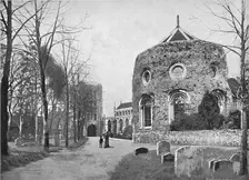 Bury St. Edmunds: Tower, Church and Abbey c1896. Artist: GA Nichols