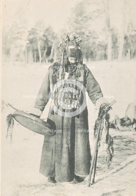 Buryat shaman, 1904-1917. Creator: Unknown.