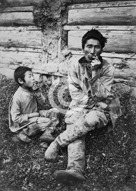 Buryats, late 19th cent - early 20th cent. Creator: I Popov.