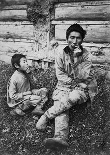 Buryats, late 19th cent - early 20th cent. Creator: I Popov