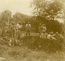 Burying the dead, c1914-c1918