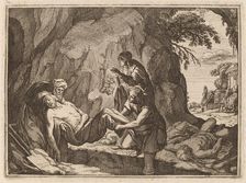 Burying the Dead. Creator: Conrad Meyer