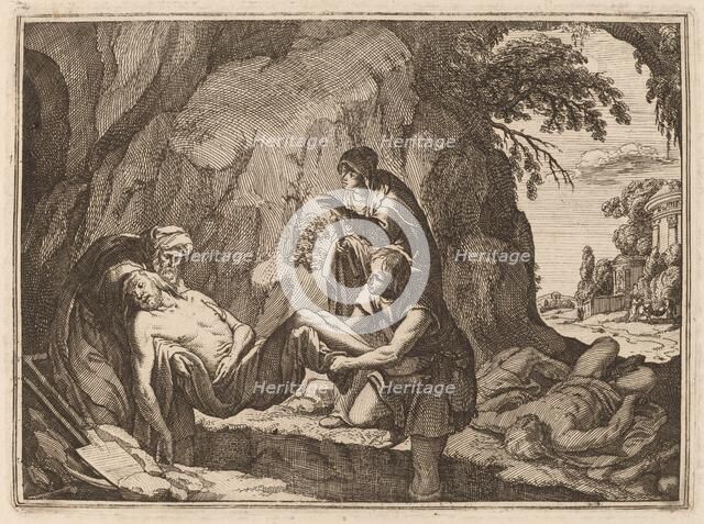 Burying the Dead. Creator: Conrad Meyer.