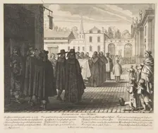 Burying the Dead (Enseveliir les morts). Creator: Abraham Bosse