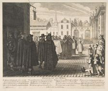 Burying the Dead (Enseveliir les morts). Creator: Abraham Bosse