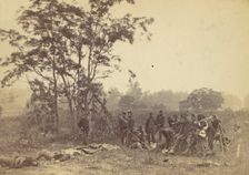 Burying the Dead on the Battlefield of Antietam, September 1862, 1862. Creator: Alexander Gardner