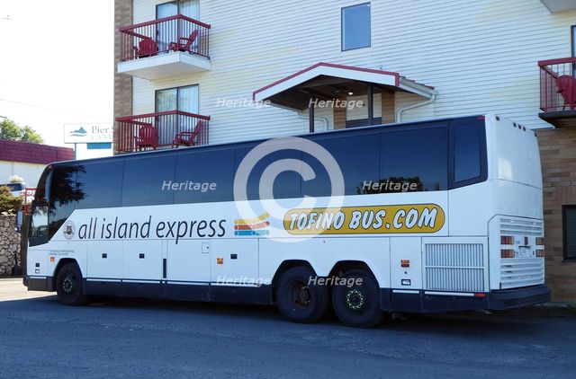 Bus on Vancouver Island, British Columbia, Canada. Creator: Unknown.