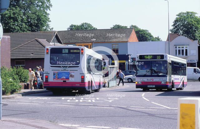 Bus Stop in Southampton. Artist: Unknown.