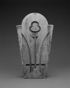 Busby Building, 128 West Lake Street, Chicago, Illinois: Window Keystone, c. 1872. Creator: Unknown