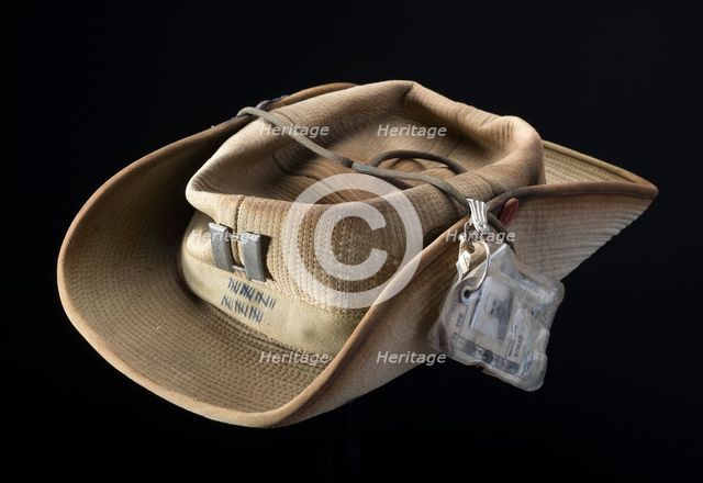 Bush hat worn by United States Air Force pilot, Vietnam War, 1960s. Creator: Unknown.