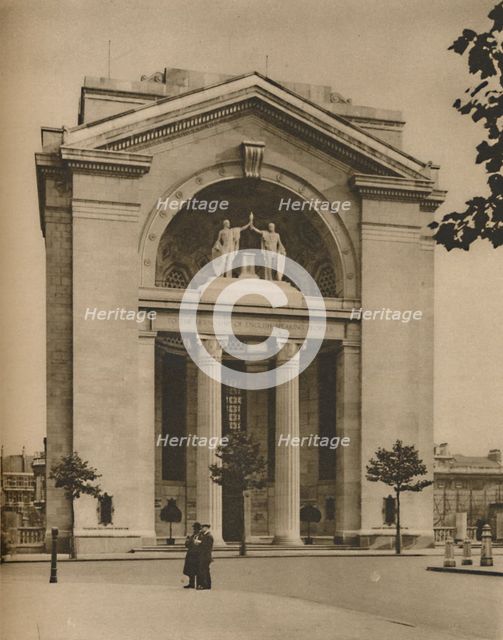 'Bush House, An American Addition to Post-War London', c1935. Creator: Donald McLeish.