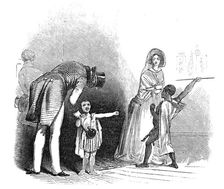 Bushman Children, Egyptian Hall, Piccadilly, 1845. Creator: Unknown