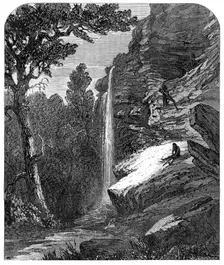 Bushman's Cave, Eland Berg, Kat River, South Africa, 1869. Creator: Unknown