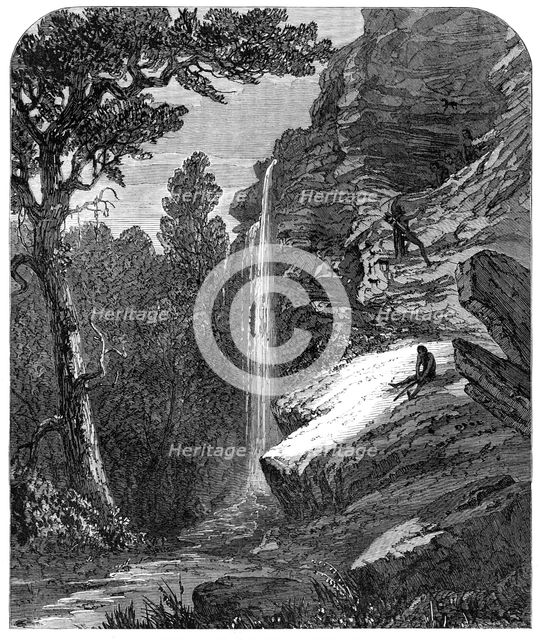 Bushman's Cave, Eland Berg, Kat River, South Africa, 1869. Creator: Unknown.