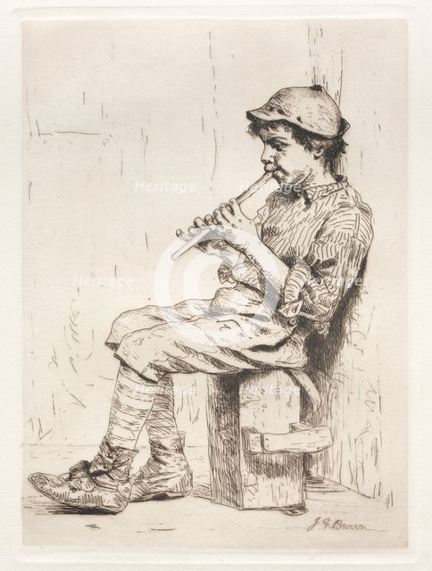 Business Neglected. Creator: John George Brown (American, 1831-1913).