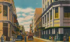 Business Street, Barranquilla c1940s