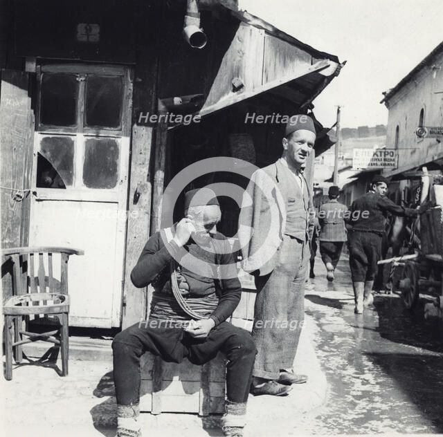 Businessmen in Sarajevo, Bosnia-Hercegovina, Yugoslavia, 1939. Artist: Unknown