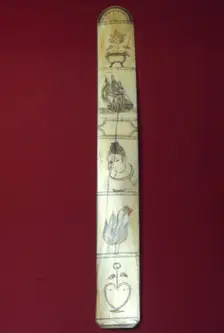 Busk (Corset Stay), Holland, c. 1800/10. Creator: Unknown