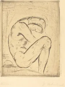 Büsser, 1912. Creator: Wilhelm Lehmbruck