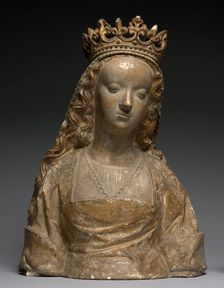 Bust called Anne de Bretagne, c. 1500. Creator: Unknown
