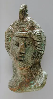 Bust Figurine, Probably Roman Period (30 BCE-300 CE). Creator: Unknown