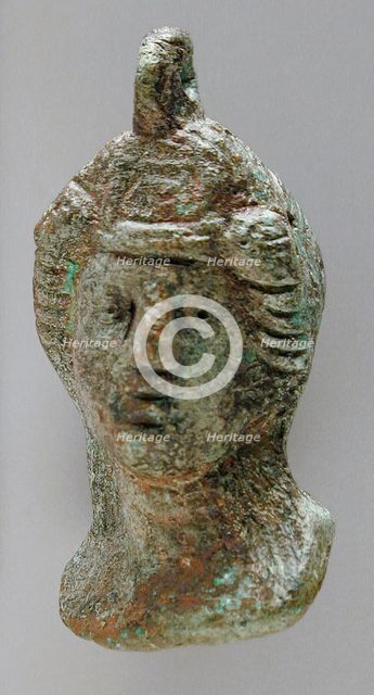 Bust Figurine, Probably Roman Period (30 BCE-300 CE). Creator: Unknown.