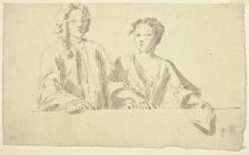 Bust Length Couple, n.d. Creator: William Hogarth
