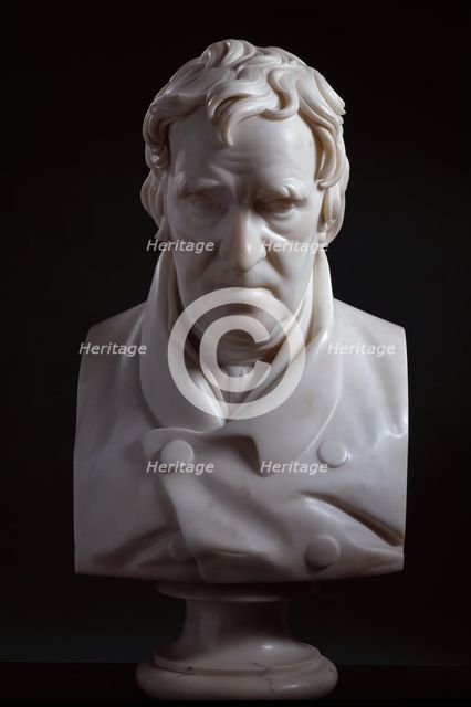 Bust of Thomas Stothard, R.A., 1826. Creator: Edward Hodges Baily.