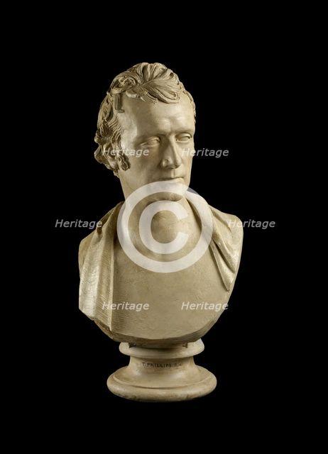 Bust of Thomas Phillips, RA (1770-1845), 1821. Artist: Francis Legatt Chantrey.